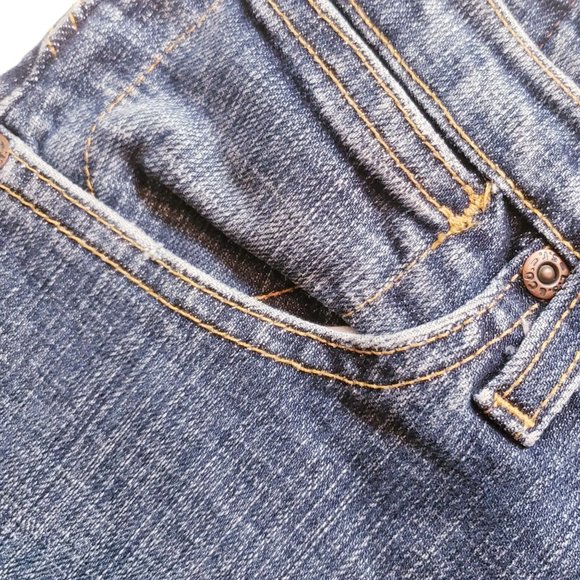 Levi's Red Tab size 29 straight low rise blue vintage y2k - Picture 5 of 11